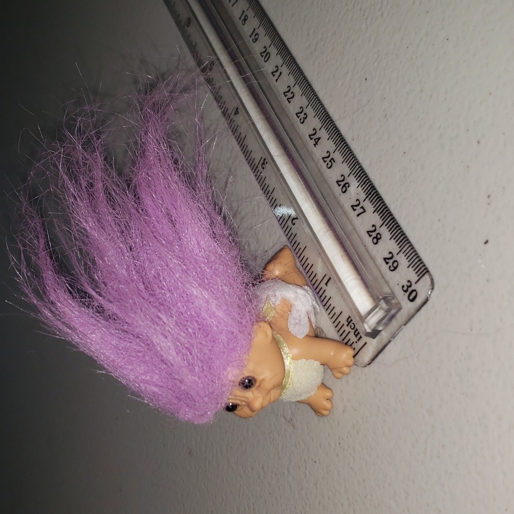 Crawling baby Russ Troll doll